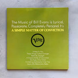 Bill Evans, Shelly Manne, Eddie Gomez – A Simple Matter Of Conviction